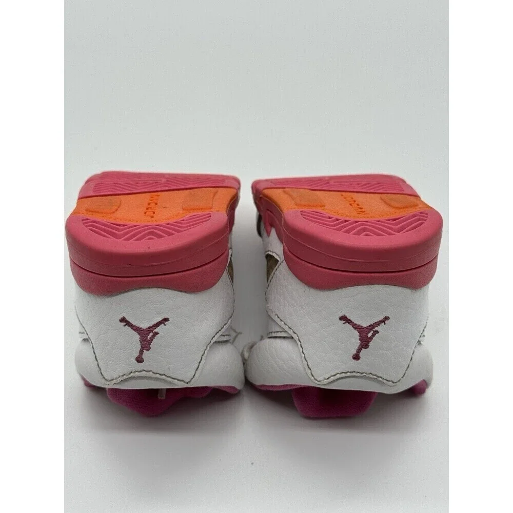 Air Jordan 5 Retro Sneaker Toddler US 4C Kid's Pink Orange 725172-168 Nike